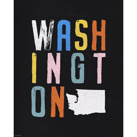 Washington Black Modern Wood Framed Art Print by Brown, Kyra