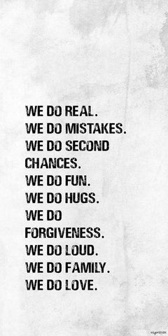 We Do Black Ornate Wood Framed Art Print with Double Matting by Brown, Kyra