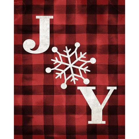 Plaid Joy Gold Ornate Wood Framed Art Print with Double Matting by Brown, Kyra
