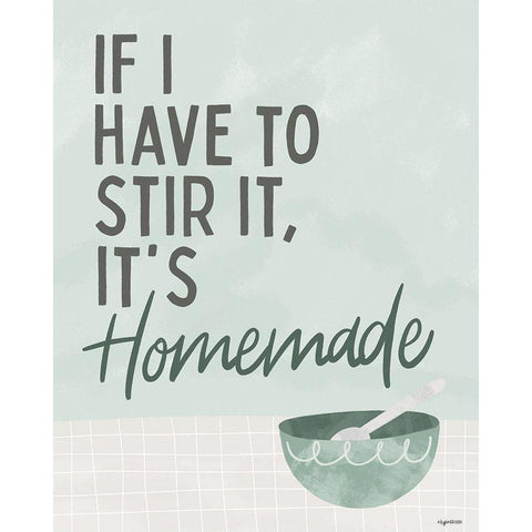 Stir It Black Modern Wood Framed Art Print by Brown, Kyra