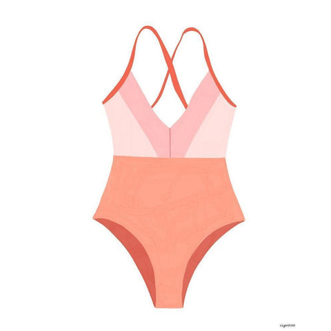 Swimsuit II White Modern Wood Framed Art Print by Brown, Kyra