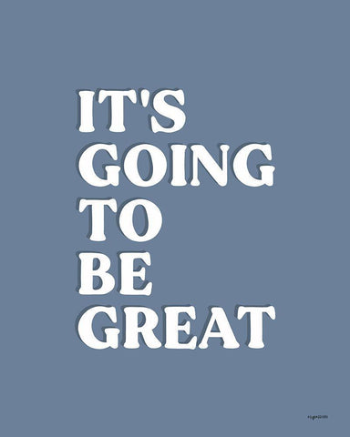 Going to Be Great Black Ornate Wood Framed Art Print with Double Matting by Brown, Kyra