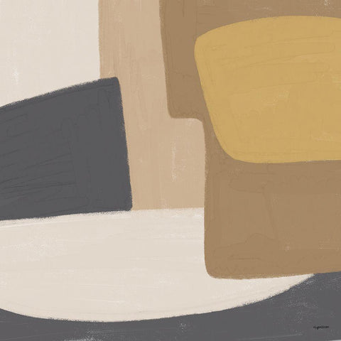 Rustic I Black Ornate Wood Framed Art Print with Double Matting by Brown, Kyra