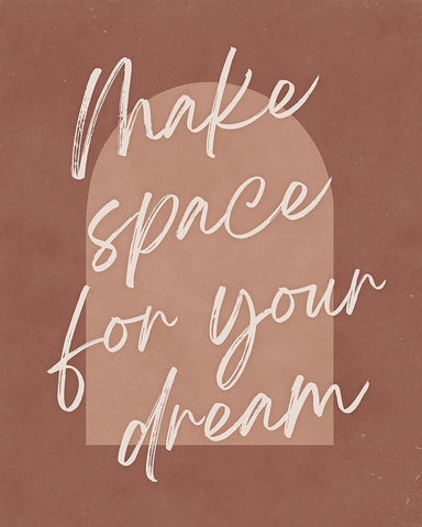 Make Space Black Ornate Wood Framed Art Print with Double Matting by Blue, Nina