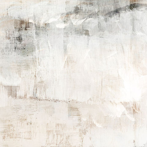 Celestial Light II White Modern Wood Framed Art Print with Double Matting by Blue, Nina