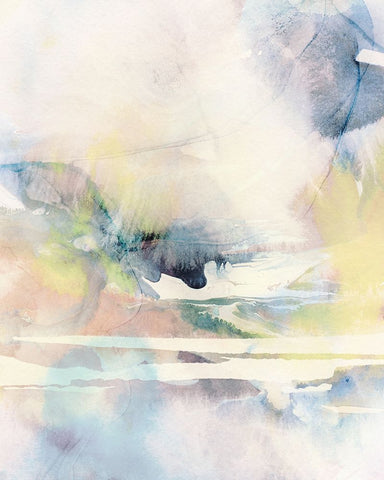 Celestial Ink Black Ornate Wood Framed Art Print with Double Matting by Blue, Nina