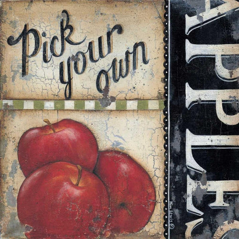 Pick Your Own Black Ornate Wood Framed Art Print with Double Matting by Lewis, Kim