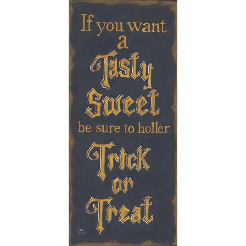 Tasty Sweet Gold Ornate Wood Framed Art Print with Double Matting by Lewis, Kim