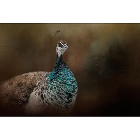 Shes a Lady Gold Ornate Wood Framed Art Print with Double Matting by Parker, Kelley