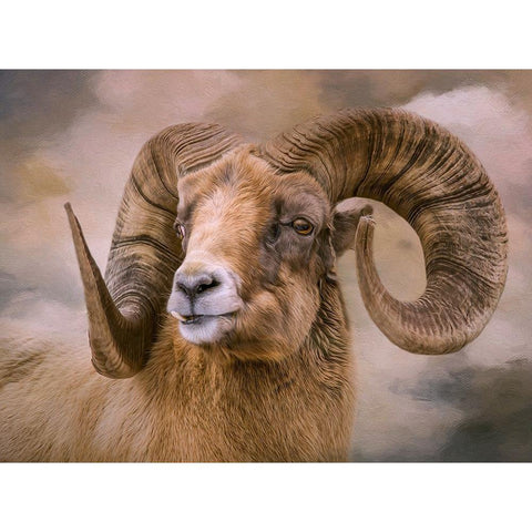 Mountain Dweller Gold Ornate Wood Framed Art Print with Double Matting by Parker, Kelley