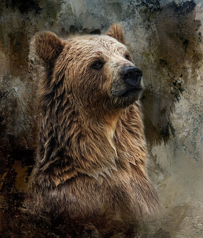 Powerful White Modern Wood Framed Art Print with Double Matting by Parker, Kelley