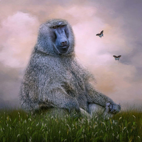 The Easy Life Gold Ornate Wood Framed Art Print with Double Matting by Parker, Kelley