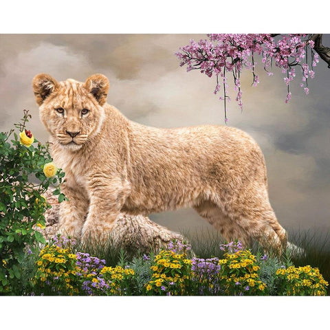 New World White Modern Wood Framed Art Print by Parker, Kelley