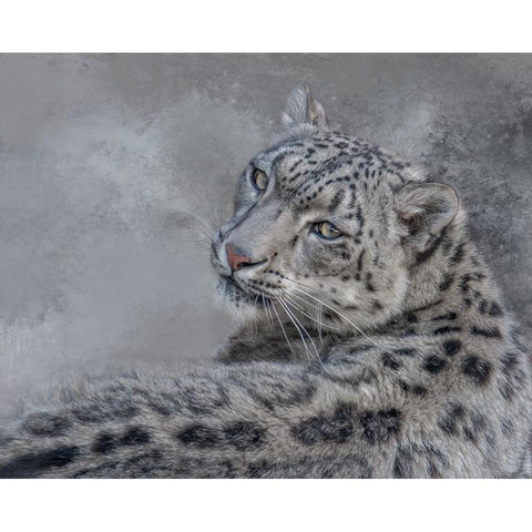 The Look Gold Ornate Wood Framed Art Print with Double Matting by Parker, Kelley