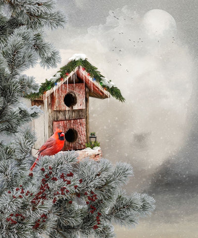 All Decked Out Black Modern Wood Framed Art Print by Parker, Kelley