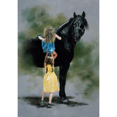 The Booster Club White Modern Wood Framed Art Print by Harrison, Lesley