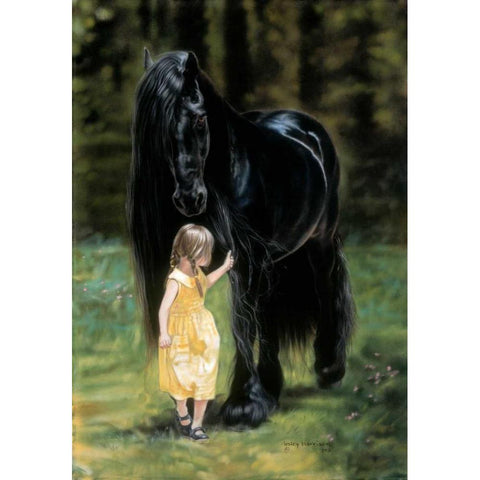 Back to the Barn White Modern Wood Framed Art Print by Harrison, Lesley