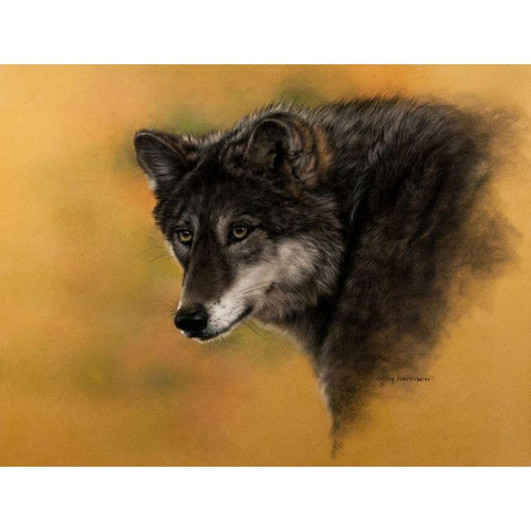 Those Who Wander Gold Ornate Wood Framed Art Print with Double Matting by Harrison, Lesley