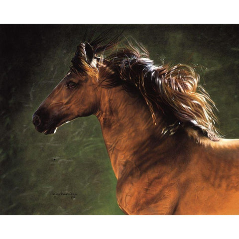 Lookin at You White Modern Wood Framed Art Print by Harrison, Lesley