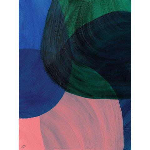 Green Glass I Black Modern Wood Framed Art Print by Lee, Judson