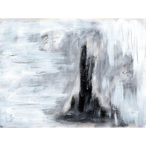 Growing Mt. 3 White Modern Wood Framed Art Print by Lee, Judson