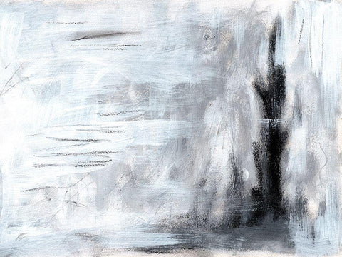 Growing Mt. 4 Black Ornate Wood Framed Art Print with Double Matting by Lee, Judson