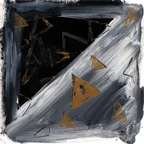 Triangle Wonder III Gold Ornate Wood Framed Art Print with Double Matting by Lee, Judson