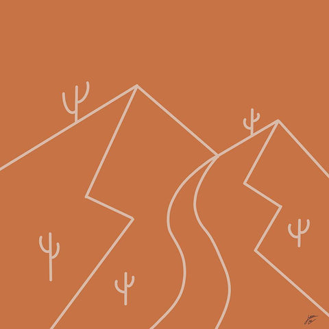 Always Wander Black Ornate Wood Framed Art Print with Double Matting by Lee, Judson