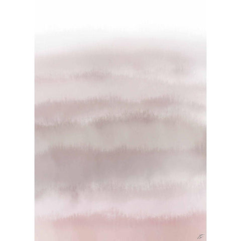 Pink Pastels Black Modern Wood Framed Art Print by Lee, Judson