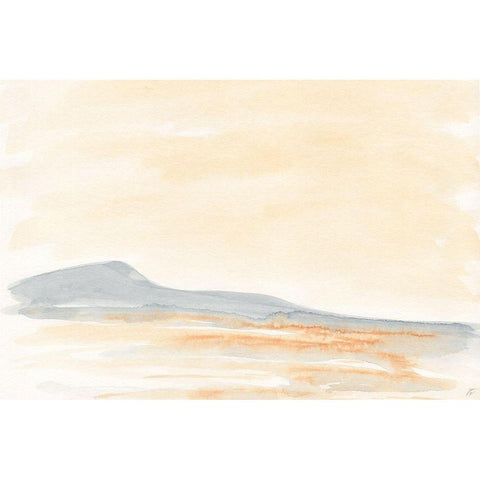 Gold and Blue Gold Ornate Wood Framed Art Print with Double Matting by Lee, Judson