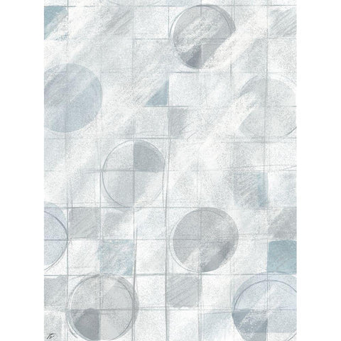 Circle Gets the Square III Gold Ornate Wood Framed Art Print with Double Matting by Lee, Judson