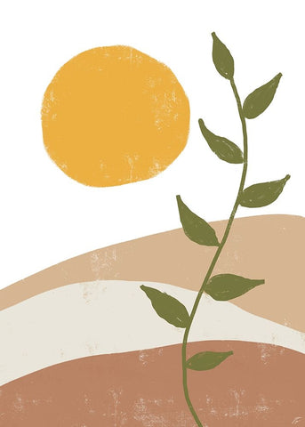 Sand Scape Black Ornate Wood Framed Art Print with Double Matting by Lee, Judson