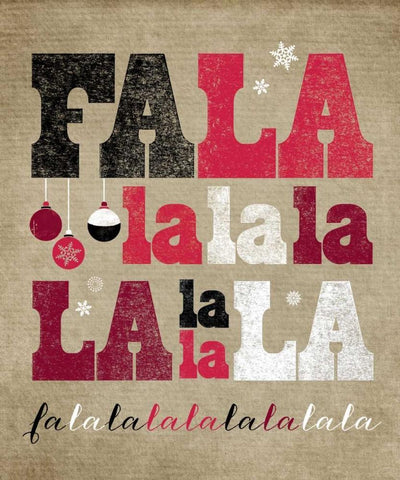 Falala White Modern Wood Framed Art Print with Double Matting by Longfellow Designs
