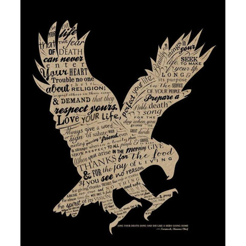 Eagle Kraft White Modern Wood Framed Art Print by Longfellow Designs