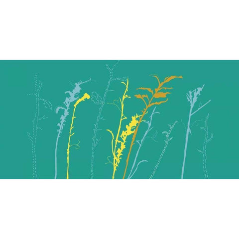 Field White Modern Wood Framed Art Print by Designs, Longfellow