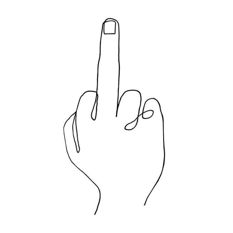 Bird Black Modern Wood Framed Art Print by Longfellow Designs