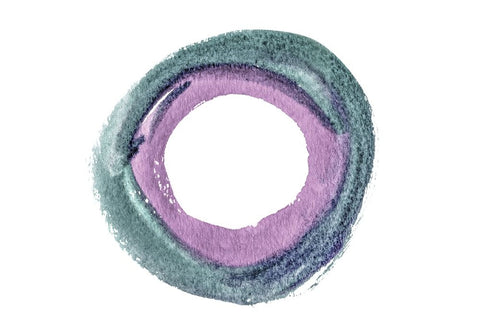 Shape Abstract IV White Modern Wood Framed Art Print with Double Matting by Fay, Mela