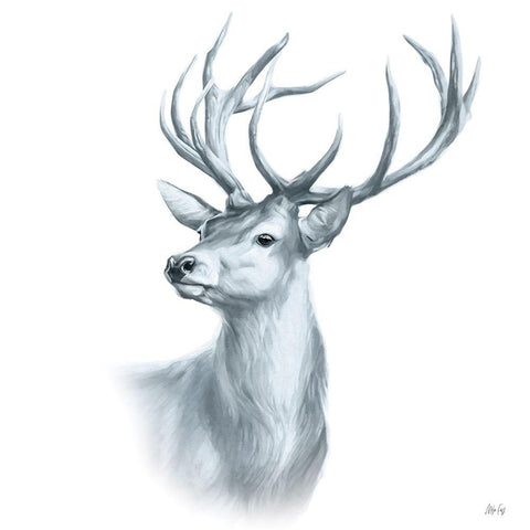 Rack I White Modern Wood Framed Art Print by Fay, Mela