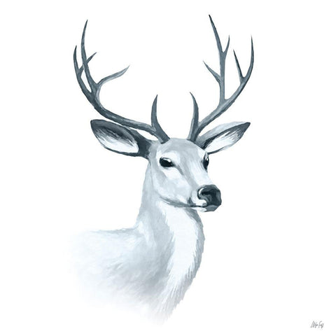 Rack II White Modern Wood Framed Art Print by Fay, Mela