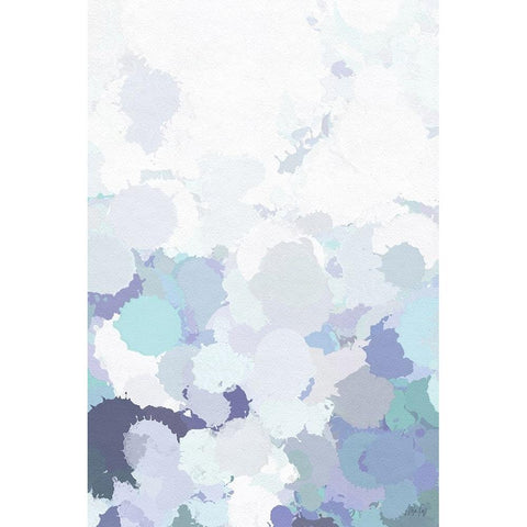 Light Abstract I White Modern Wood Framed Art Print by Fay, Mela