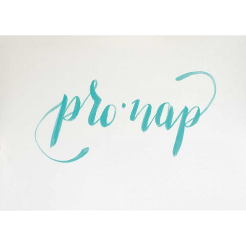 Pro-Nap Black Modern Wood Framed Art Print by Strong, Molly Susan