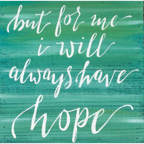 Always Have Hope Gold Ornate Wood Framed Art Print with Double Matting by Strong, Molly Susan