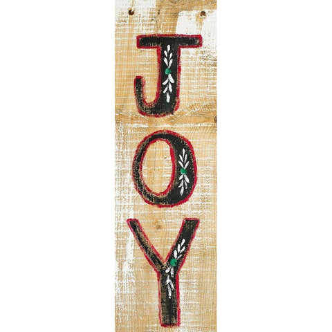 Joy Black Modern Wood Framed Art Print by Strong, Molly Susan