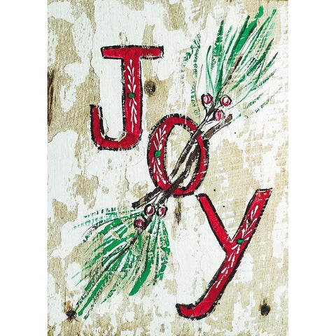 Joy White Modern Wood Framed Art Print by Strong, Molly Susan
