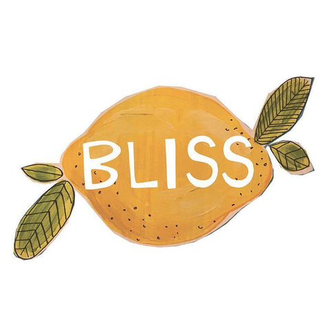 Bliss Gold Ornate Wood Framed Art Print with Double Matting by Rupp, Mariah