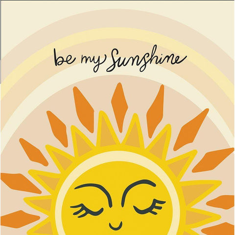 My Sunshine Black Modern Wood Framed Art Print by Rupp, Mariah