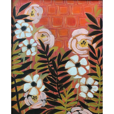 Fall Gold Ornate Wood Framed Art Print with Double Matting by Rupp, Mariah