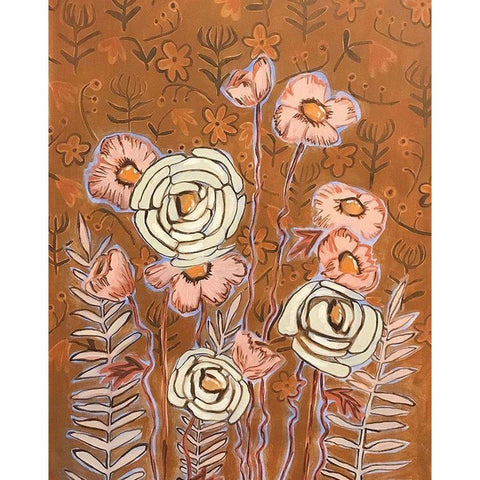 Autumn Black Modern Wood Framed Art Print with Double Matting by Rupp, Mariah