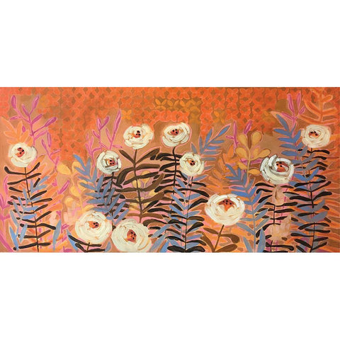 Peace  White Modern Wood Framed Art Print by Rupp, Mariah