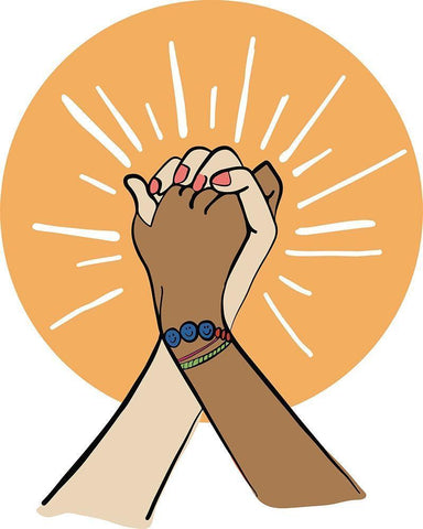 Hands Cheetah Black Ornate Wood Framed Art Print with Double Matting by Rupp, Mariah